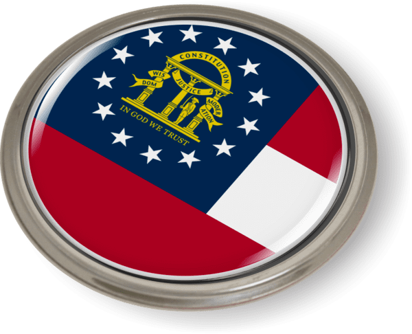 Georgia - State Flag Emblem